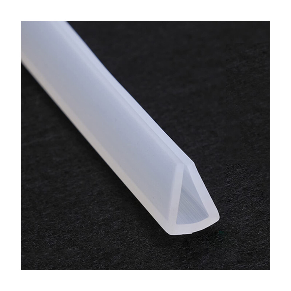 Ushaped Silicone Edge Trim, Rubber Seal, Transparent, 5M (10Mm X 13Mm) 6276012000930