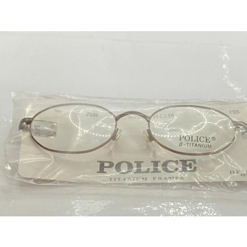 Police Police Vintage Titanium Optical Frames V2506 Color 0P05 2