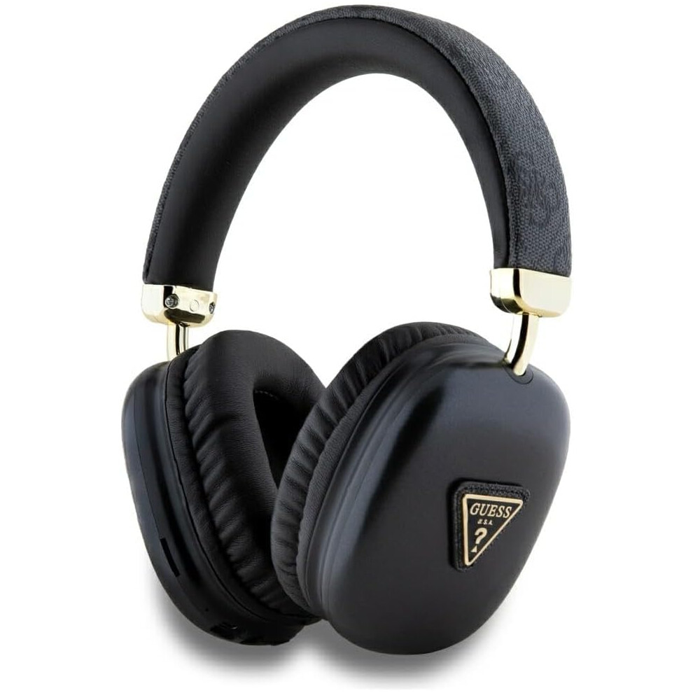 Guess Pu Leather 4G Triangle Logo Wireless Headphone -Gubhk1p4tpk Black 3666339231828