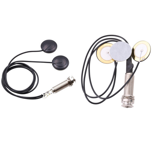 Microfoon 3 Transducer Pickups met eindpin jack voor Kalimba