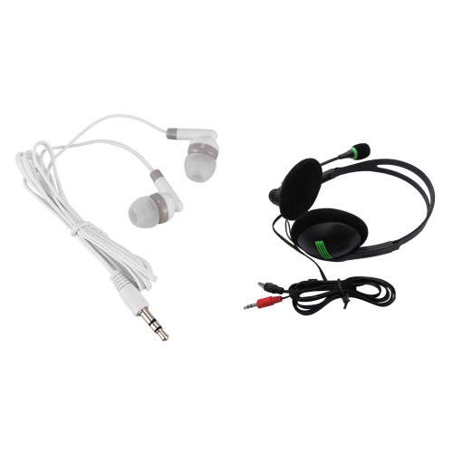 3.5MM Audio Headset Computer Headsets with 270 Degree Boom Mic