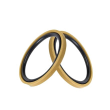 Sealing ring for rotating hydraulic cylinders with reciprocating shaft, wearresistant sealing ring (45344.2)