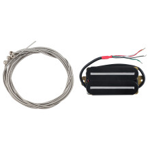 Sada 4 oceľových strún pre 4-strunovú basgitaru