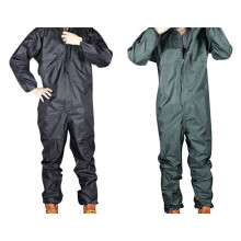 Motorrad Regenmantel/Overall, kombiniert, für Damen und Herren, Größe XL, Schwarz