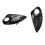 Car Left Side Rearview Mirror Lower Cover for Fiesta 2009-2019 2
