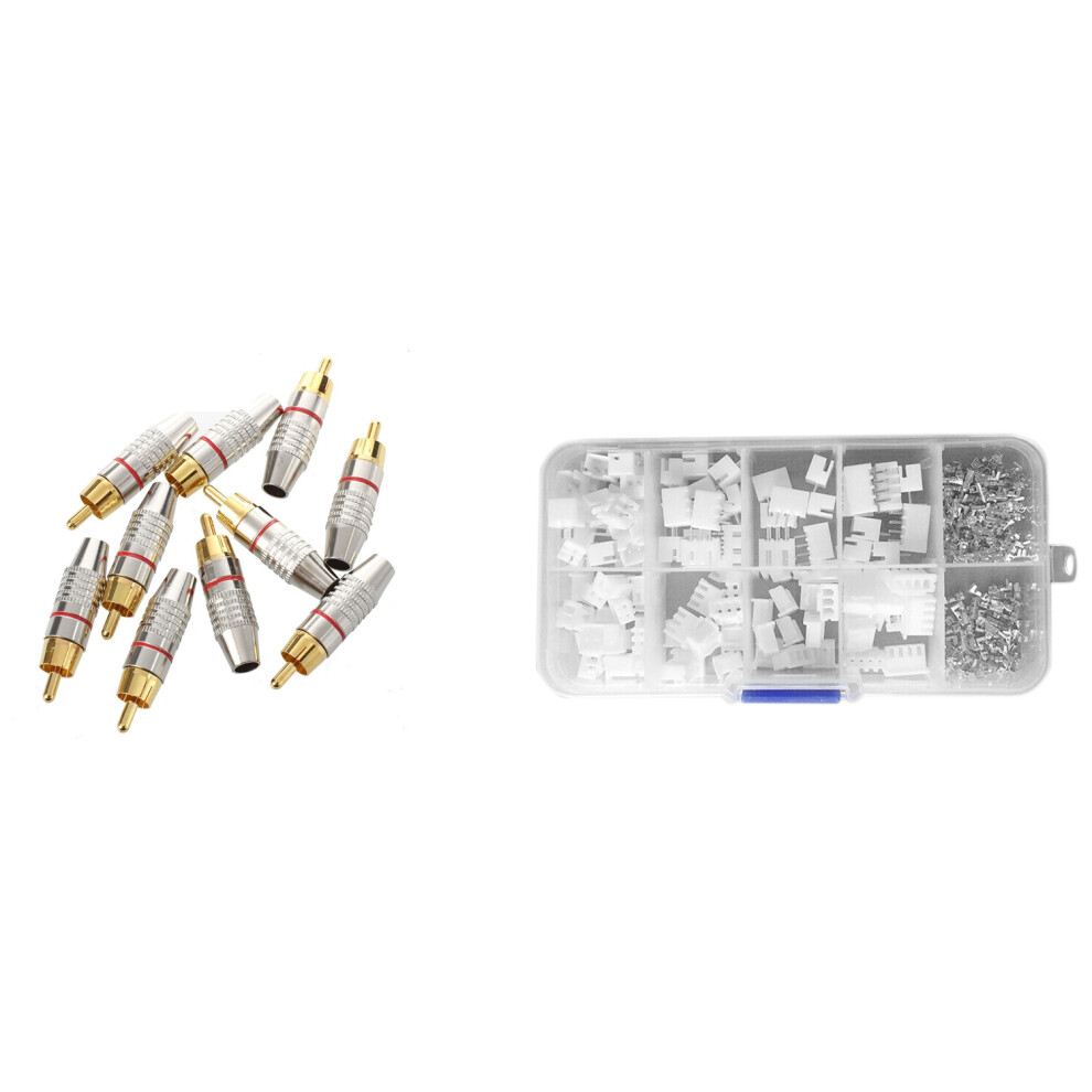 250Pcs Xh2.54mm 2Pin 3Pin 4Pin Terminal Housing Header Wire Connector 4711478475837