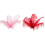 10 stuks struisvogelveren bruiloftsfeestdecoratie rood 20-25 cm 1