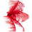 10 stuks struisvogelveren bruiloftsfeestdecoratie rood 20-25 cm 6