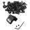 25 Pcs Plastic Push in Car Bumper Door Rivets Clip 10mm Hole 1