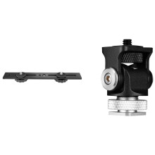 8 inch dubbele flitser camerabevestigingsstatiefbeugel met 1/4 schroef