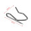 100 Pack Metal Curtain Hooks Drapery Hook Pins with Clear Box 7