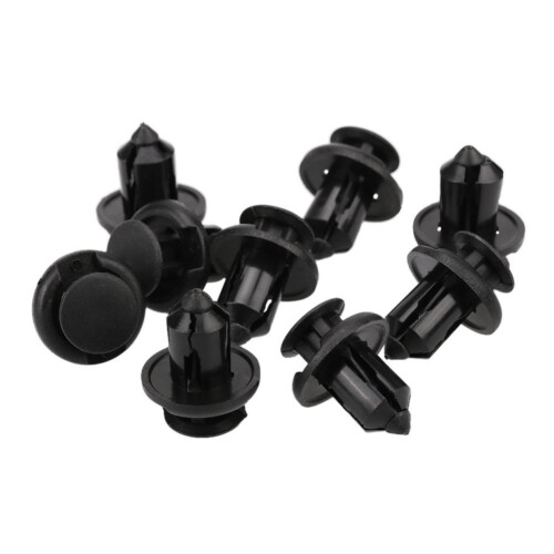 40 peças de rebites de plástico de 10 mm e uma ferramenta de fivela 1