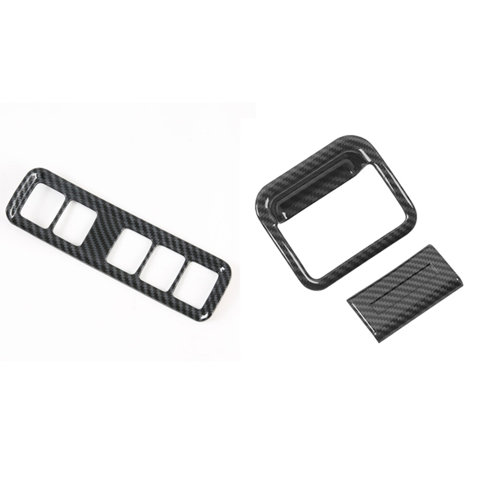 For Np300 Carbon Fibre Car Headlight Switch Button Trim 4711478478715