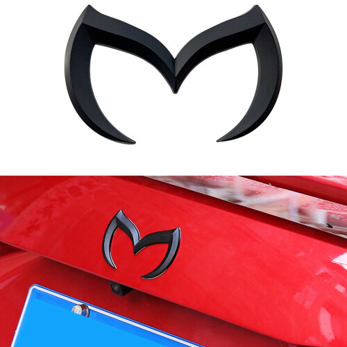 Sort M Logo Emblem Badge Klistermærke til alle bilmodeller 2