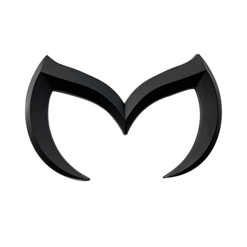 Sort M Logo Emblem Badge Klistermærke til alle bilmodeller 1