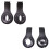 1 Pair Earphone Inner Shell Replacement for Studio 3.0 Black 2