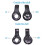 1 Pair Earphone Inner Shell Replacement for Studio 3.0 Black 3