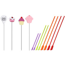 8 Pack Silicone Makeup Drop Spatula Scrapers Jar Scraper for Kitchen