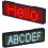 Bluetooth LED-navneskilt genopladeligt lysskiltdisplay LED, type 2 1