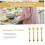 4 pieces spring scale dynamometer ton fishing scale force meter 4