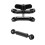 Carbon Fiber Float Extension Arm 1 Inch Dual Ball Diving Camera 2