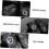 Mini Microscope Telescope Diamond Microscope Phone Microscope Handheld Smartphone Touch Hand Microscope Black ABS Plastic 3