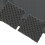 6X 30X30X4CM Telhas de espuma acústica à prova de som Absorção de ruído 2