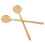 12pcs/Set Shape Coffee Spoon Stainless Steel Dessert Spoon(gold) 5