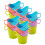 Pack of 20 Disposable Paper Cup Holders for Coffee, Espresso, Tea 1
