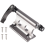Porte-vélos de toit pour camion, fourche de vélo, argent 3