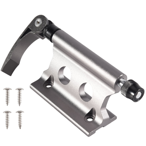 Porte-vélos de toit pour camion, fourche de vélo, argent 2