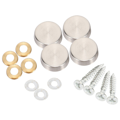 16 mm Edelstahl Naegel Schraubverschluss (8 pièces) 2