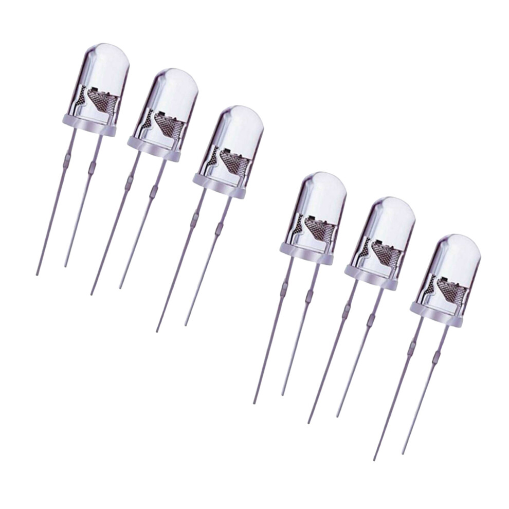 100Pcs 5Mm Round Uv Led Diode Super Bright Color 4711478403816