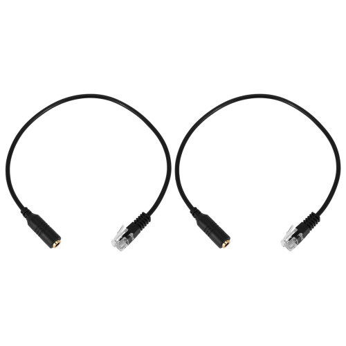 3.5mm Plug Jack to RJ9 for Headset for Phone Cable