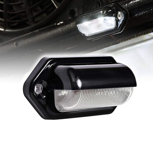 LED License Plate Light Waterproof License Plate Tail Light for RV 1