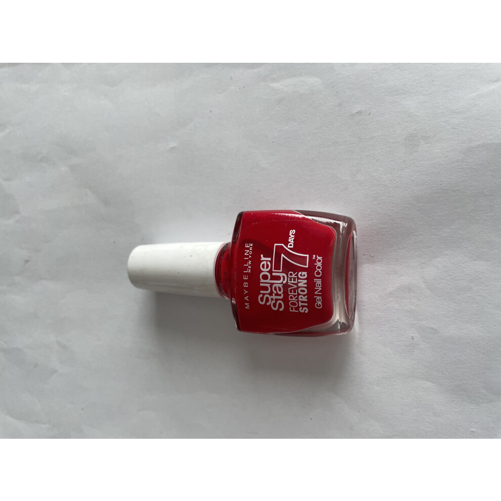 Maybelline Superstay Forever Young Nail Color - # 08 Passionate Red