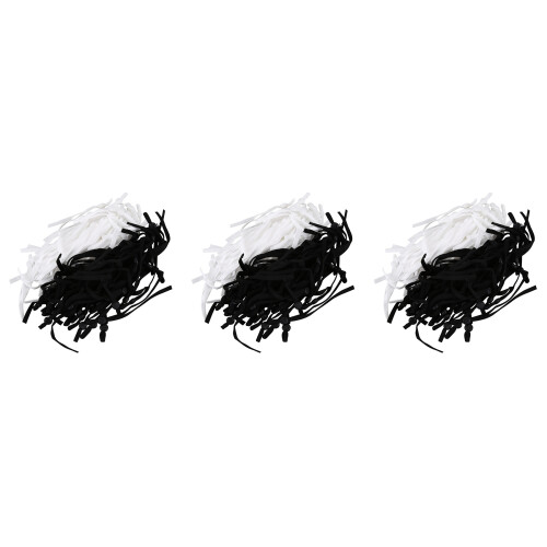 100 stuks elastische naaiband met verstelbare gesp, rekbaar masker
