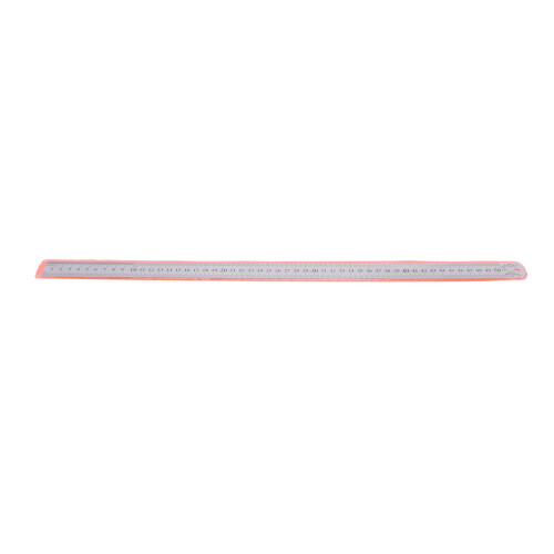 Regle droite en acier inoxydable Mesures metriques 50 cm 1