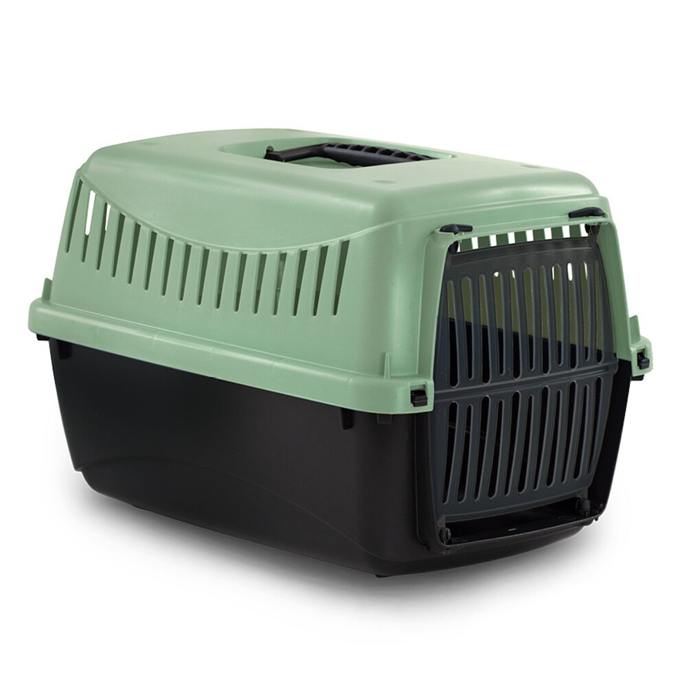Urbn Living (58X38x38cm, Ice Mint) Dog Cat Puppy Pet Carrier Box Cage With Handle