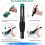 Doublering desoldering pump, powerful vacuum suction with 5 nozzles 5