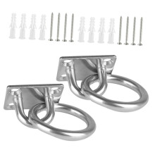 fixed square door closure over door hook for ceiling mounting, stainless steel rust 3.50X3.00X2.10CM