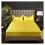 Satin fitted sheet, plain, viscose, elastic band, kingsize, 200x200, 200x220 1