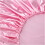 Satin fitted sheet, plain, viscose, elastic band, kingsize, 200x200, 200x220 2