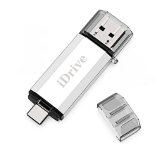 (512GB, silver) USB Type C Flash Drive 3 in 1 OTG USB 3.0