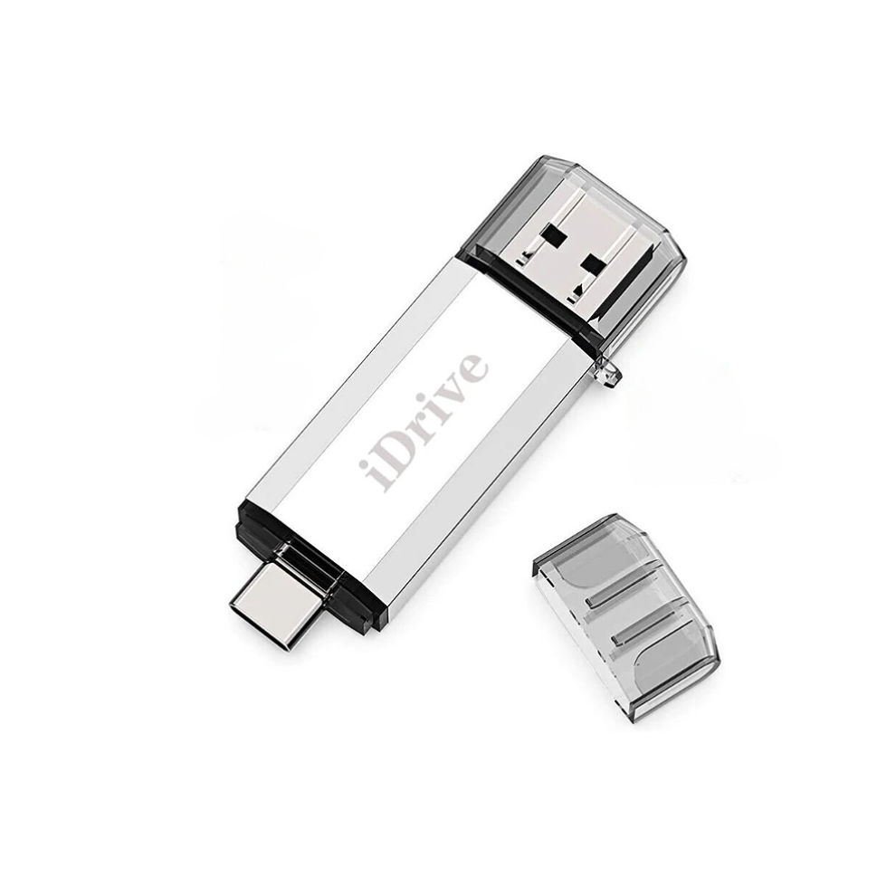 (512Gb, ) Usb Type C Flash Drive 3 In 1 Otg Usb 3.0 Silver 761594603267