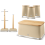 Swan Swan Nordic Oatmeal BreadBin Canisters Mug Tree Towel Pole Kitchen Set 1