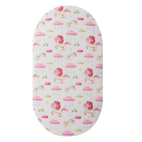Cozy crib sheet, comfortable cotton bedding, suitable for multiple shapes, oval, rectangular style 11