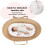 Cozy crib sheet, comfortable cotton bedding, suitable for multiple shapes, oval, rectangular style 11 4