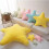 Star Plush Cushion, Soft Fluffy Star Shape for   , Pink 18 cm 2