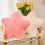 Star Cushion for Babies and , Plush, White 50cm 3